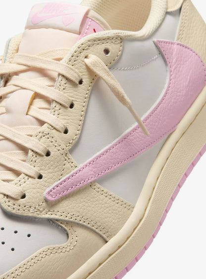 AIR JORDAN 1 LOW X TRAVIS SCOTT “SHY PINK”