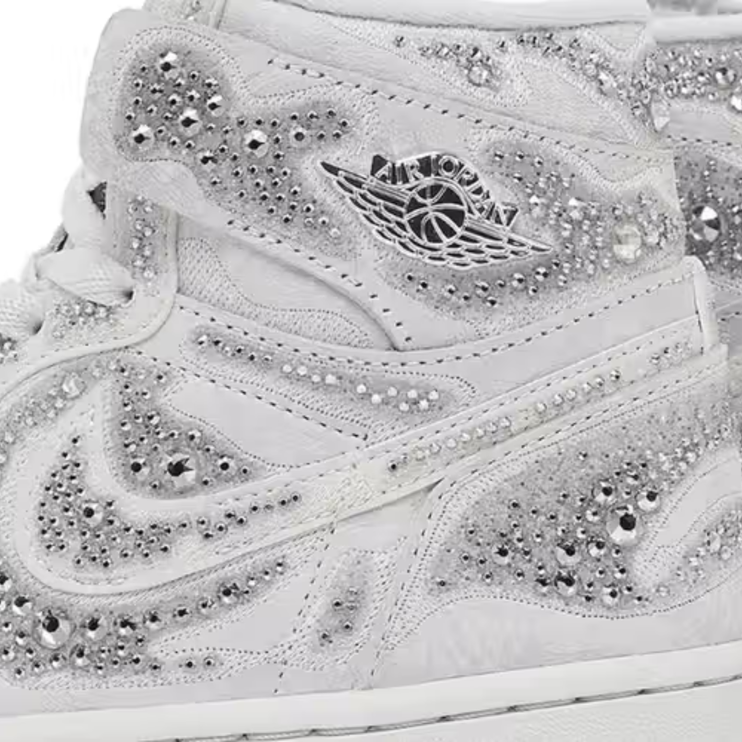 AIR JORDAN 1 HIGH x SWAROVSKI OG "VAST GREY"