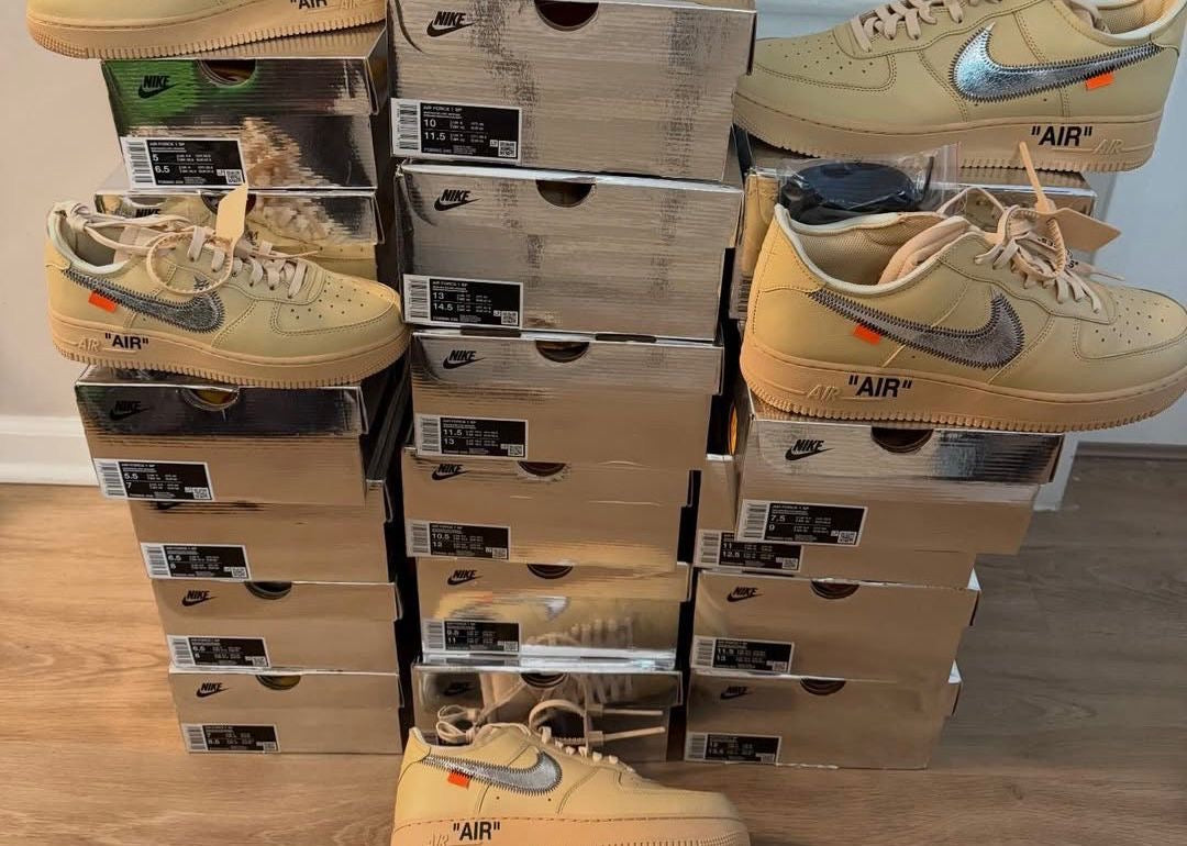 AIR FORCE 1 LOW x OFF-WHITE SESAME