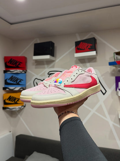 AIR JORDAN 1 LOW X TRAVIS SCOTT “TROPICAL PINK”