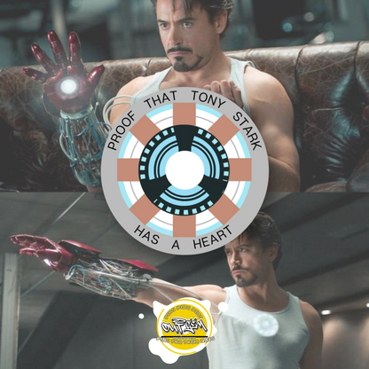PINS Tony Stark “Has a Heart”