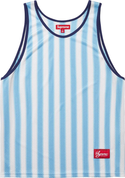 STRIPE MESH TANK TOP