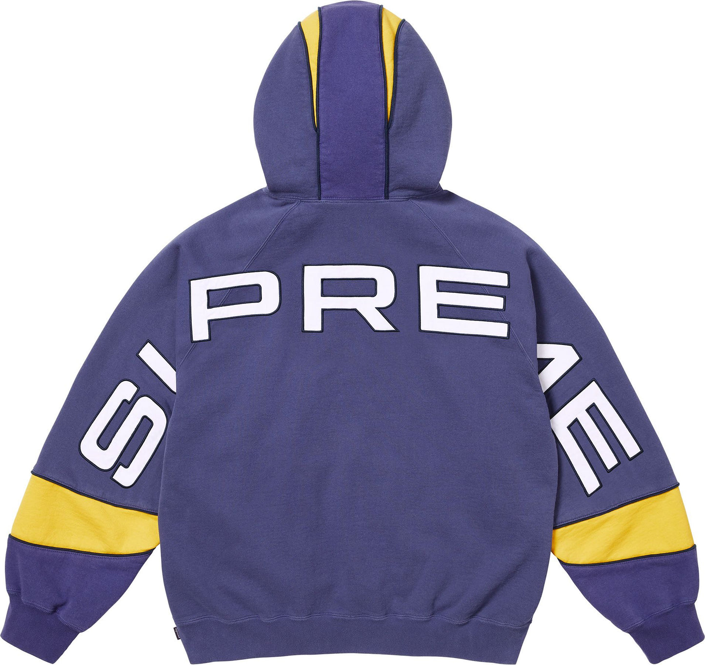 SUPREME PANELED HOODED SWEATSHIRT