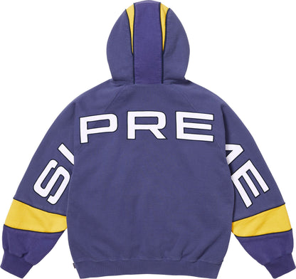 SUPREME PANELED HOODED SWEATSHIRT