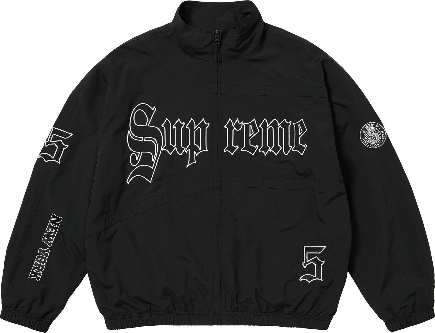 SUPREME OLD ENGLISH TRACK JACKET