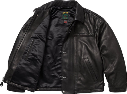 SUPREME®/SCHOTT® LEATHER CLIP JACKET