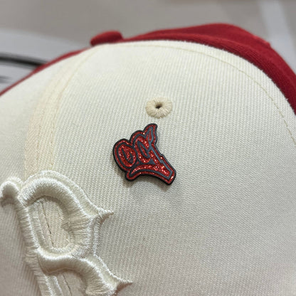 Pins OG Fire Red Glitter