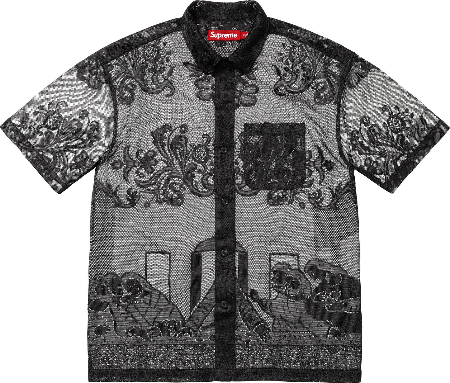 SUPREME LAST SUPPER LACE S/S SHIRT