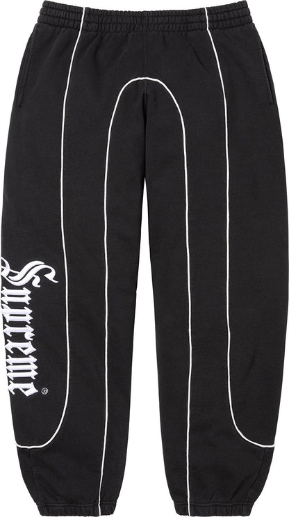 CURVE PIPING SWEATPANT