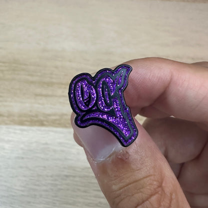 Pins OG Purple Glitter