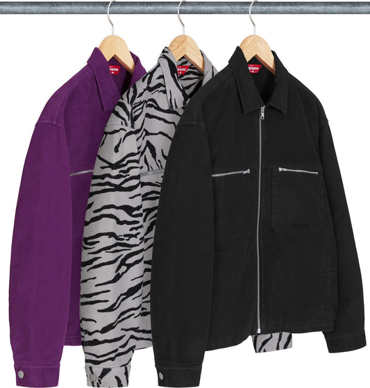 SUPREME MOLESKIN WORK JACKET