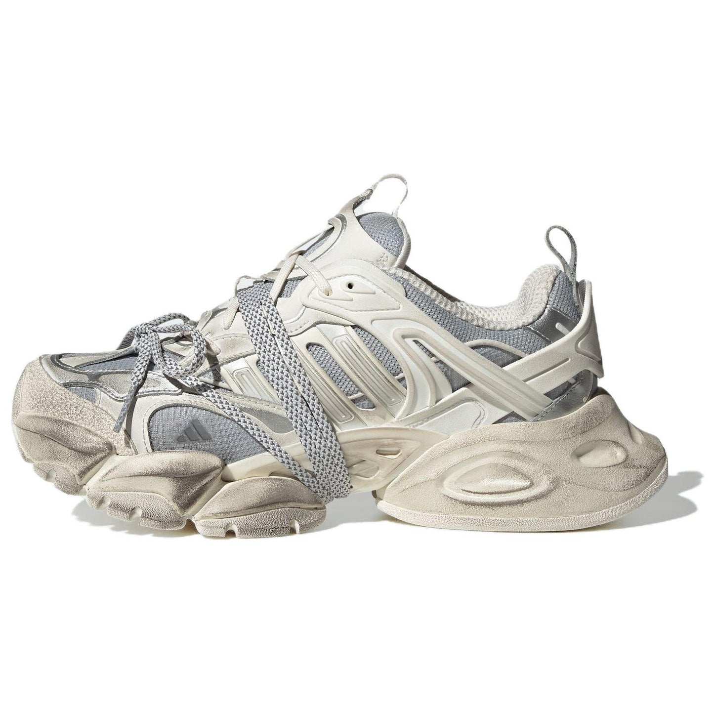 ADIDAS XLG RUNNER DELUXE WHITE SILVER METALLIC