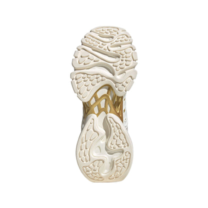 ADIDAS VENTO XLG RUNNER DELUXE OFF WHITE METALLIC GOLD RED