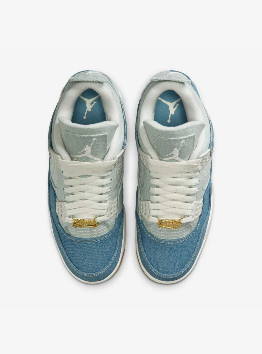 AIR JORDAN 4 RETRO TEX DENIM WORN BLUE