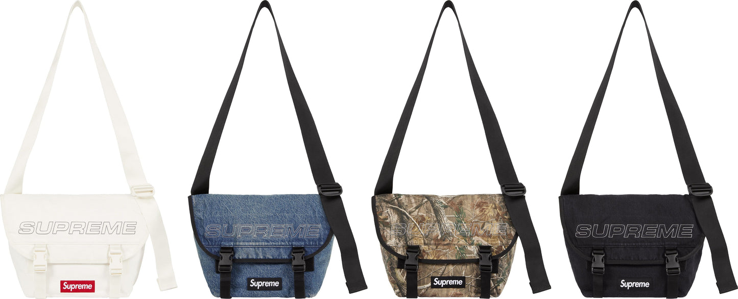 Denim Messenger Bag