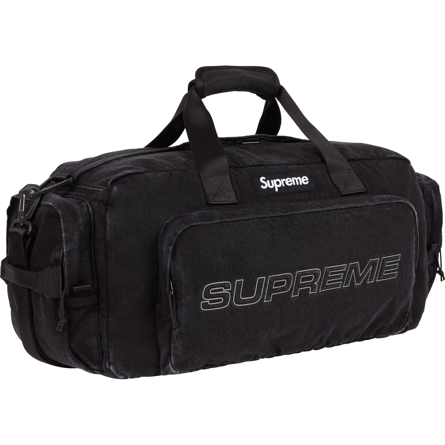 Denim Duffle Bag