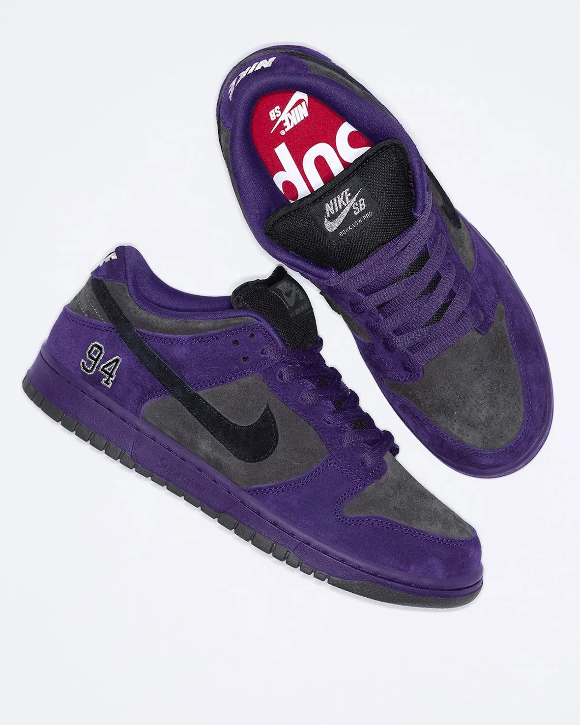Supreme x Nike SB Dunk Low 94 Ink