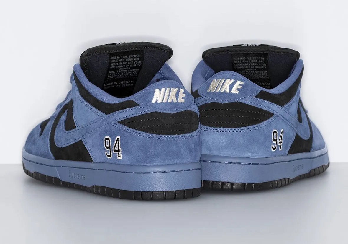 Supreme x Nike SB Dunk Low 94 Ocean Fog
