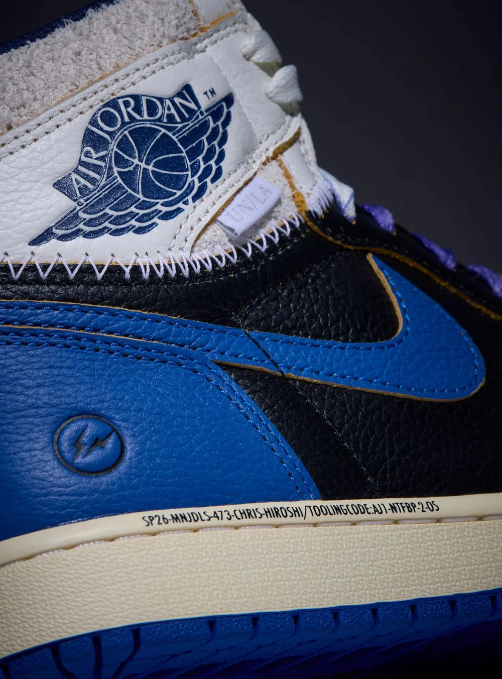 AIR JORDAN 1 RETRO HIGH OG SP FRAGMENT X UNION LA SPORT ROYAL