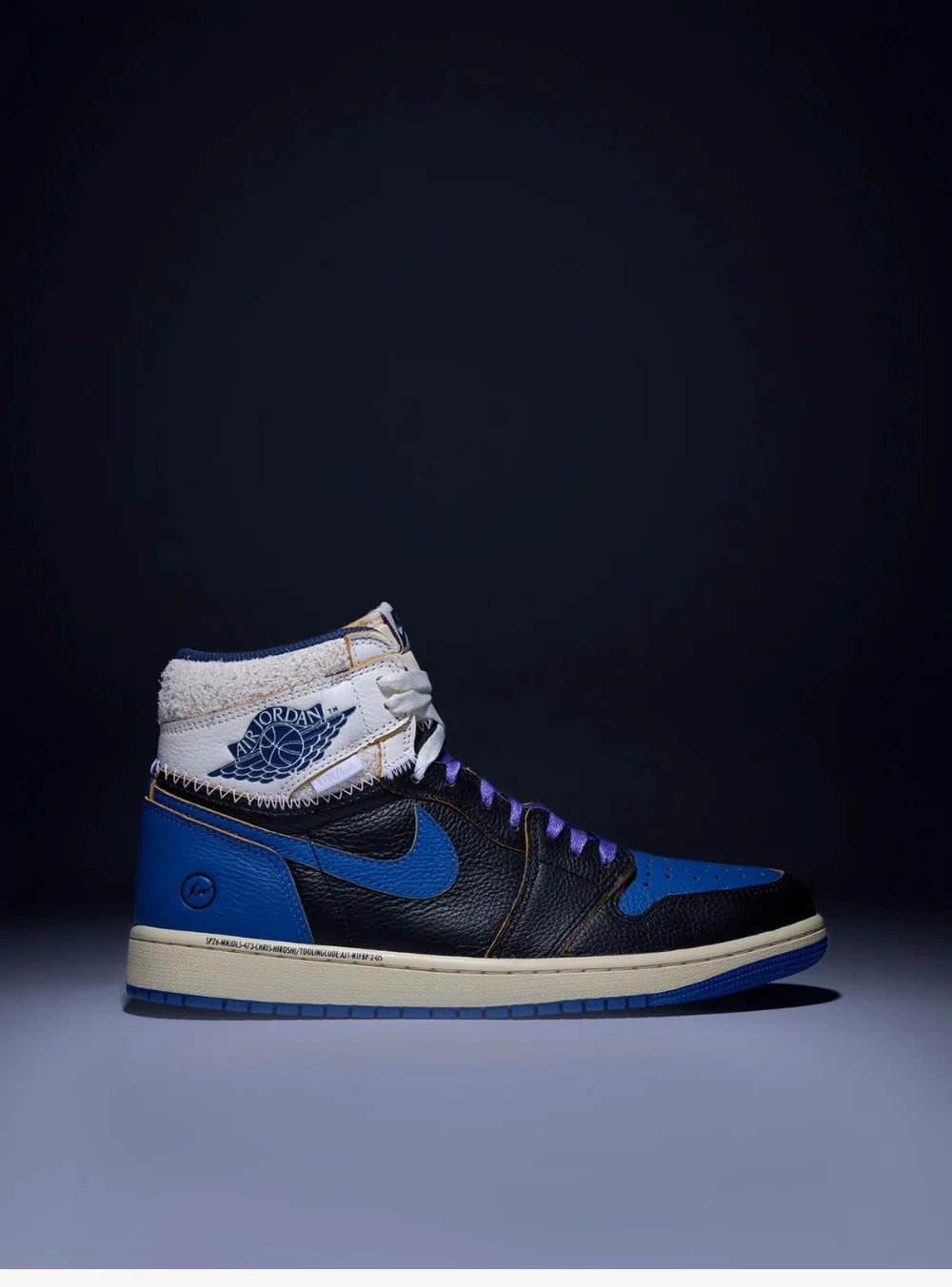 AIR JORDAN 1 RETRO HIGH OG SP FRAGMENT X UNION LA SPORT ROYAL