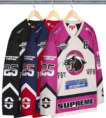RHINESTONE HOCKEY JERSEY