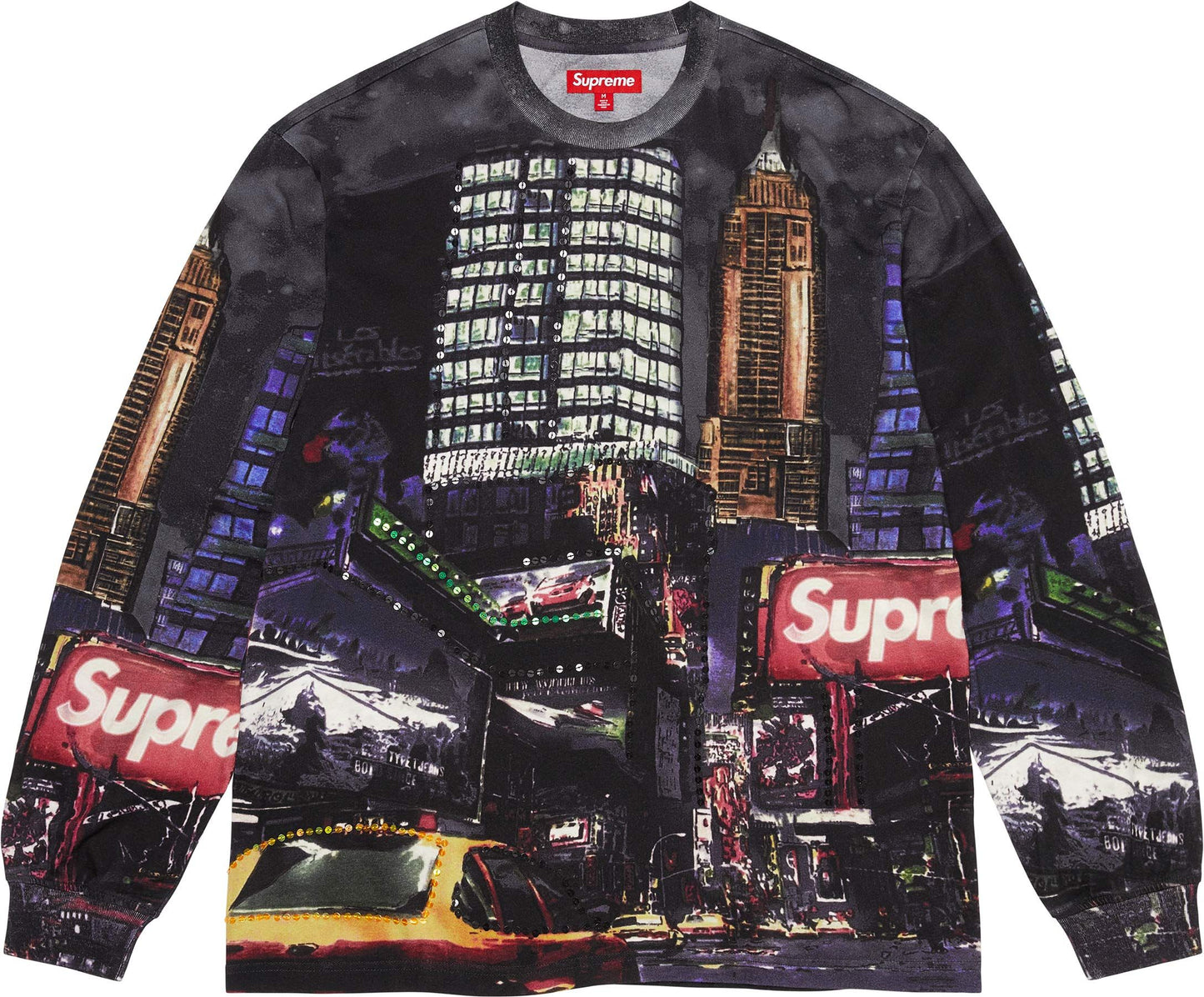 SKYLINE SEQUIN L/S TOP