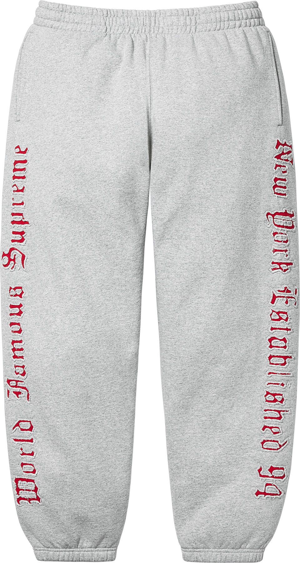CONTRAST CUTOUT SWEATPANT
