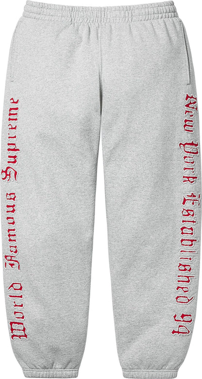 CONTRAST CUTOUT SWEATPANT