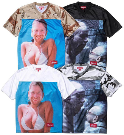 SUPREME/APHEX TWIN FOOTBALL JERSEY