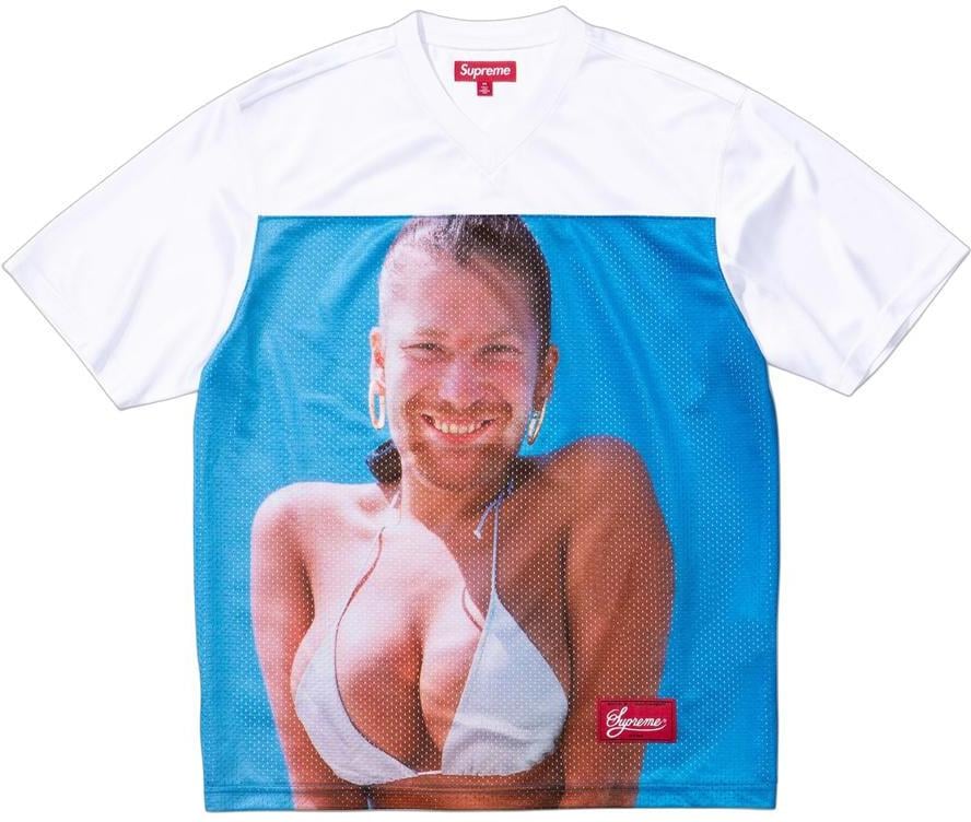 SUPREME/APHEX TWIN FOOTBALL JERSEY