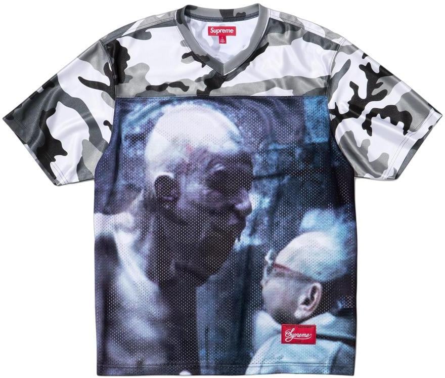 SUPREME/APHEX TWIN FOOTBALL JERSEY