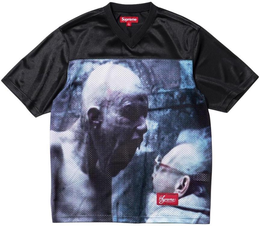 SUPREME/APHEX TWIN FOOTBALL JERSEY