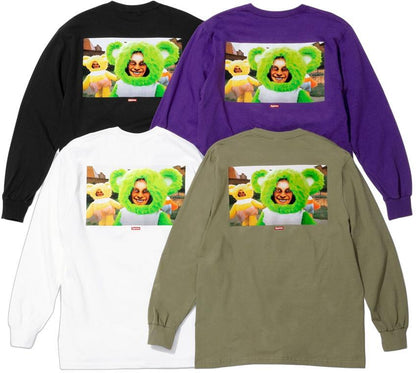 SUPREME/APHEX TWIN DONKEY RHUBARB L/S TEE
