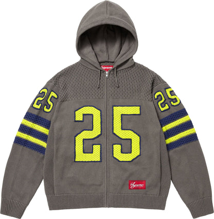 SPORT ZIP UP HOODED SWEATER