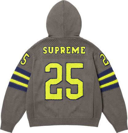 SPORT ZIP UP HOODED SWEATER