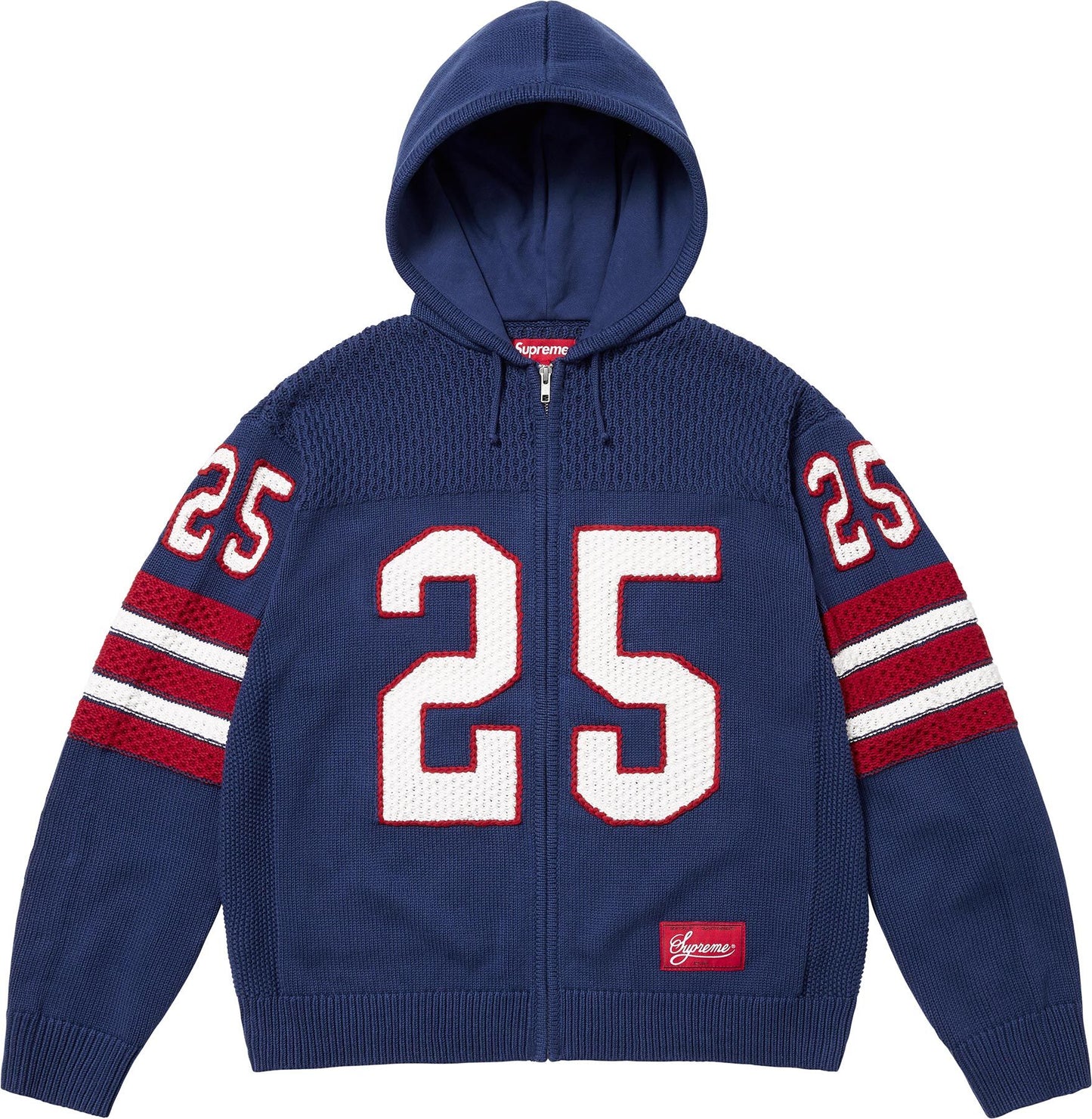 SPORT ZIP UP HOODED SWEATER