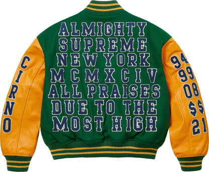 PRAISES VARSITY JACKET