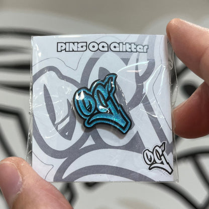 Pins OG Sky Blue Glitter