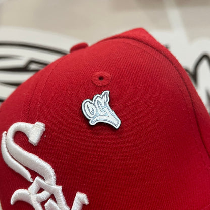 Pins OG White Crystal Glitter