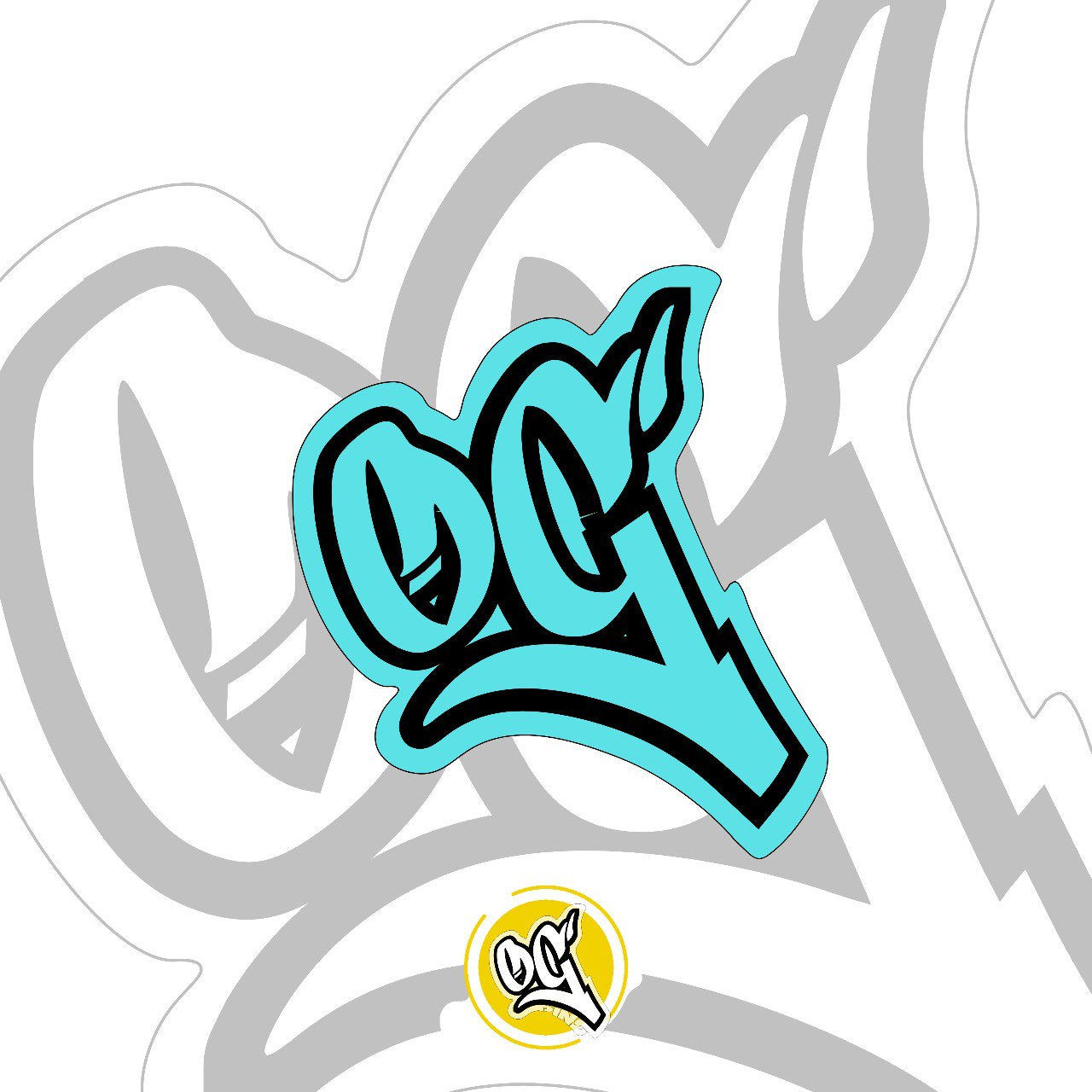 Pins OG Sky Blue Glitter