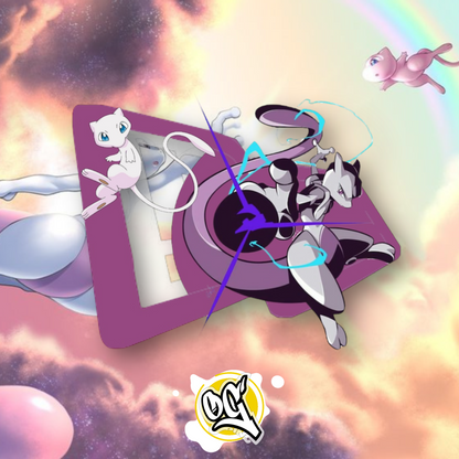 PINS Mew & MewTwo Miraculous Duo