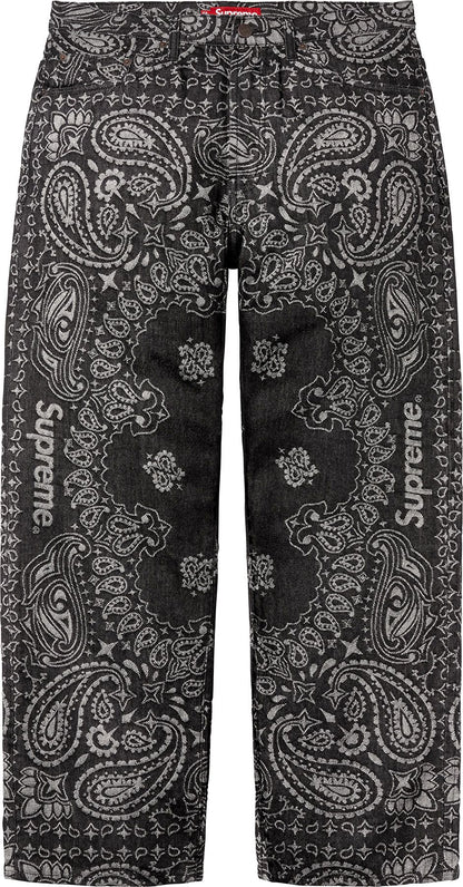 BANDANA JACQUARD BAGGY JEAN