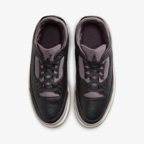 Air jordan 3 retro high og black white on sale