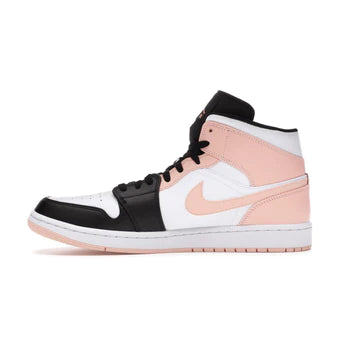 Jordan 1 Mid Arctic Orange Black Toe ''Crimson Tint'