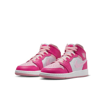Jordan 1 Mid Fierce Pink (GS)
