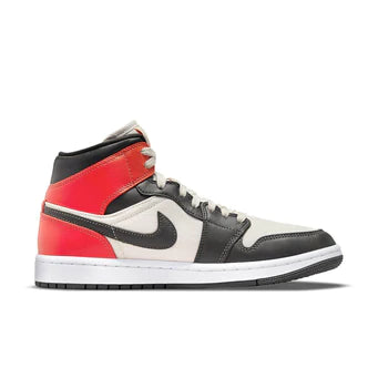 Jordan 1 Mid Newsprint Light Orewood Brown (W)