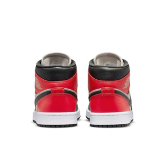 Jordan 1 Mid Newsprint Light Orewood Brown (W)