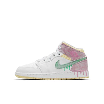 Jordan 1 Mid Paint Drip (GS)