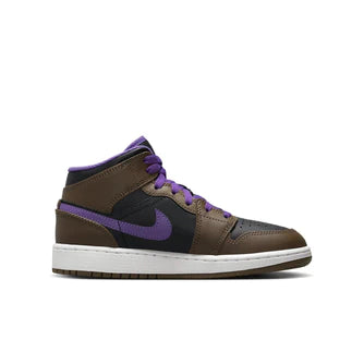 Jordan 1 Mid Purple Mocha (GS)