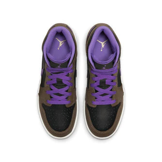 Jordan 1 Mid Purple Mocha (GS)